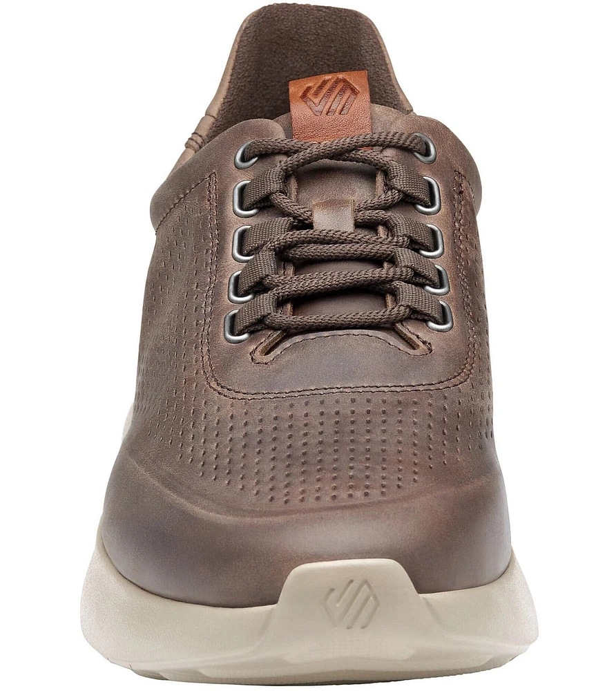 Johnston & Murphy Men's Amherst 2.0 Embossed Leather U-Throat Sneakers