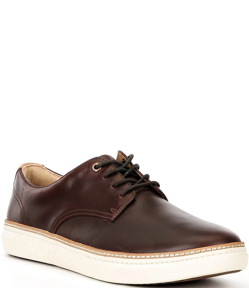 Johnston & Murphy Men's McGuffey 2 175th Anniversary Leather Plain Toe Lace Up Sneakers