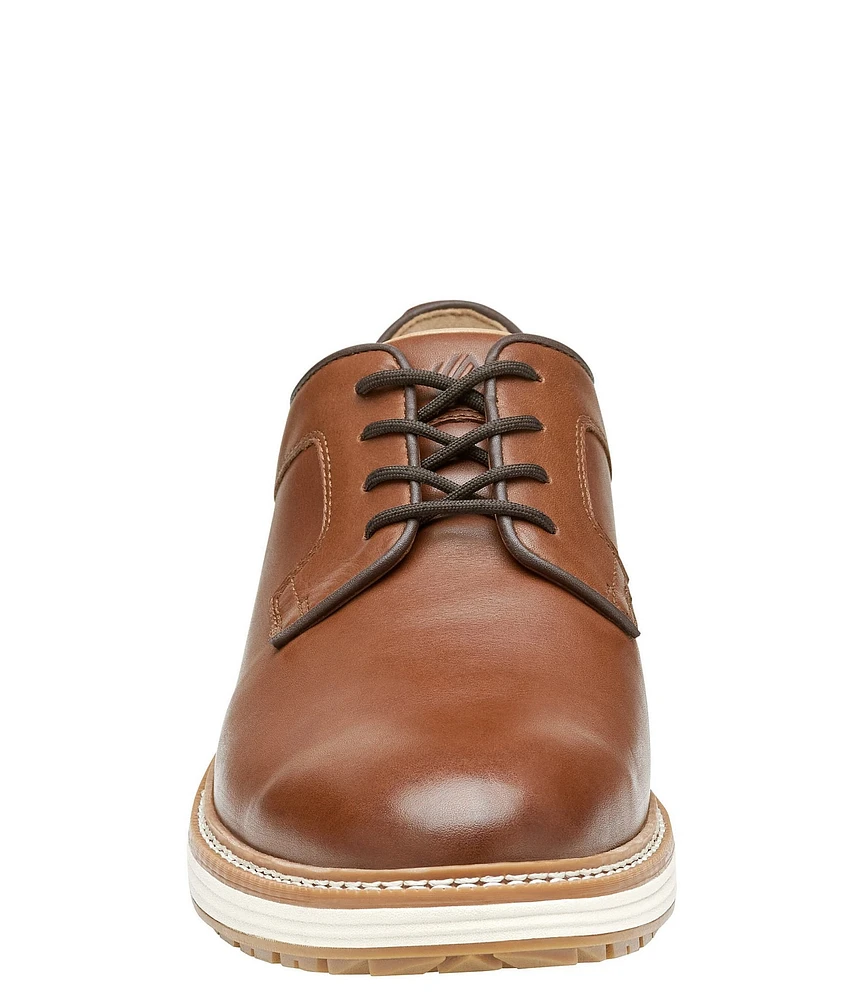 Johnston & Murphy Men's Upton GL1 Luxe Leather Hybrid Lace Up Oxfords