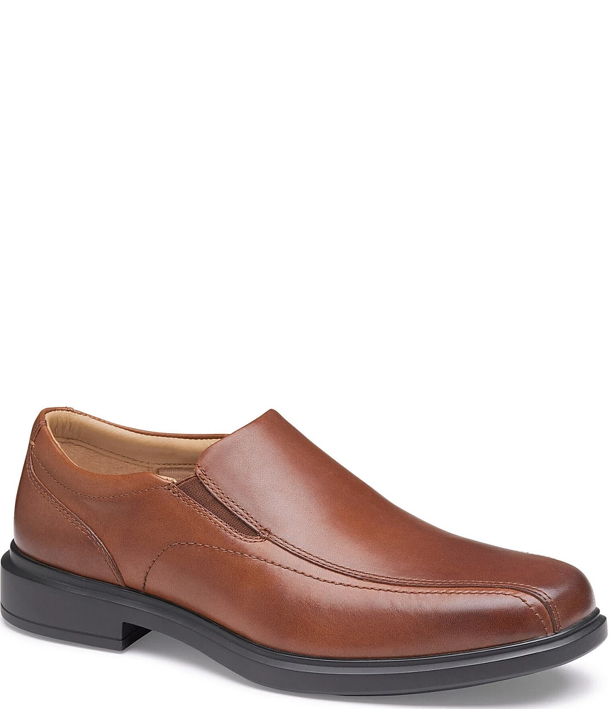 Johnston & Murphy Men's XC4 Stanton 2.0 Waterproof Leather Bike Toe Venetian Loafers