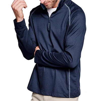 Johnston & Murphy XC4 Raglan Quarter-Zip Pullover