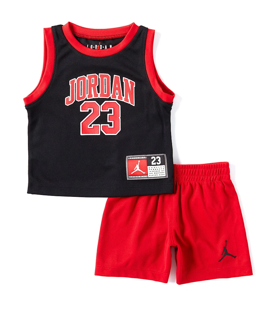 Jordan Baby Boys Sleeveless 23 Tank & Coordinating Shorts Set