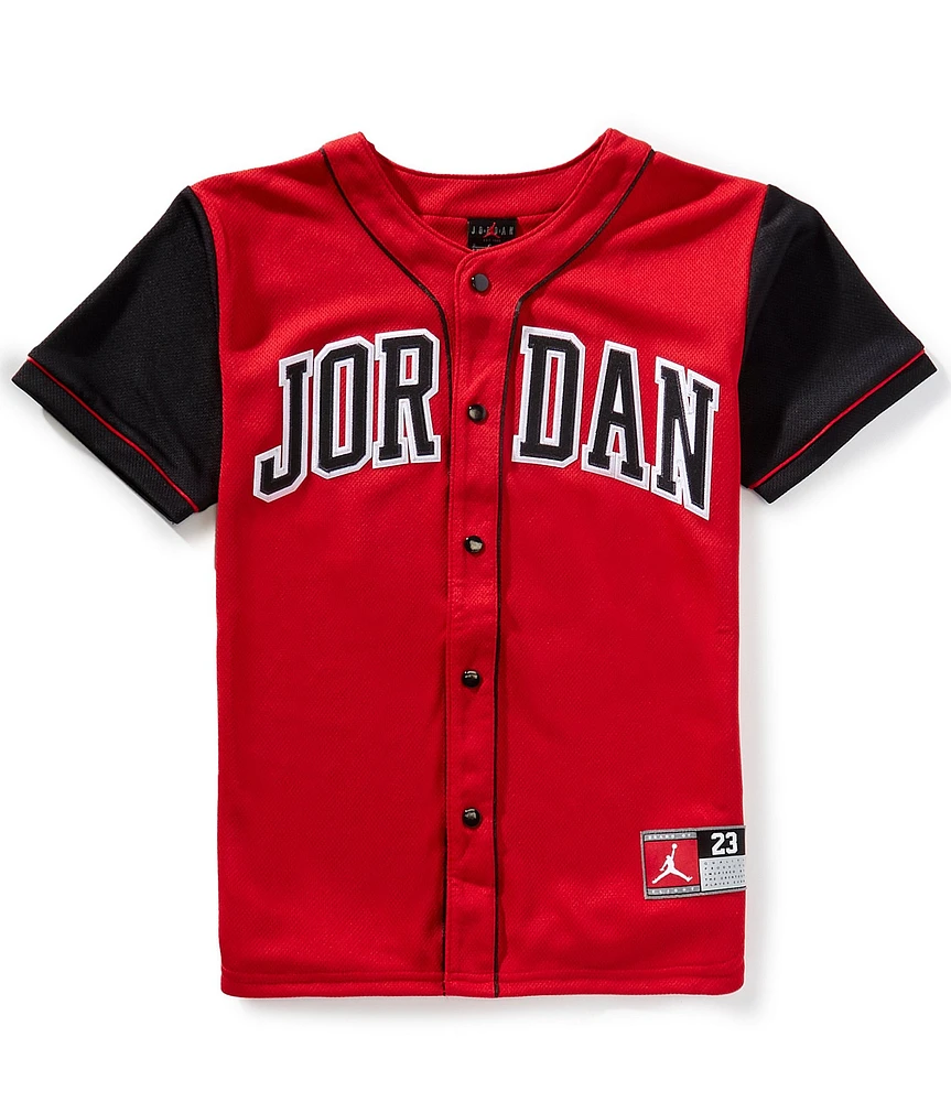 Jordan Big Boys Jordan Logo Baseball Jersey
