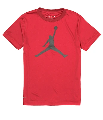 Jordan Big Boys Short Sleeve Jumpman Logo T-Shirt