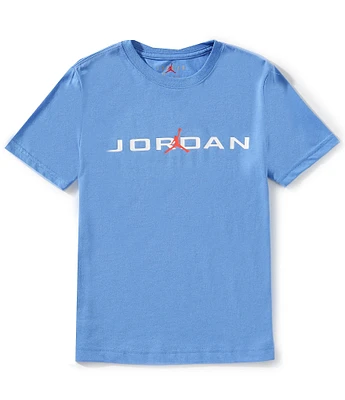 Jordan Big Boys Short Sleeve Logo T-Shirt