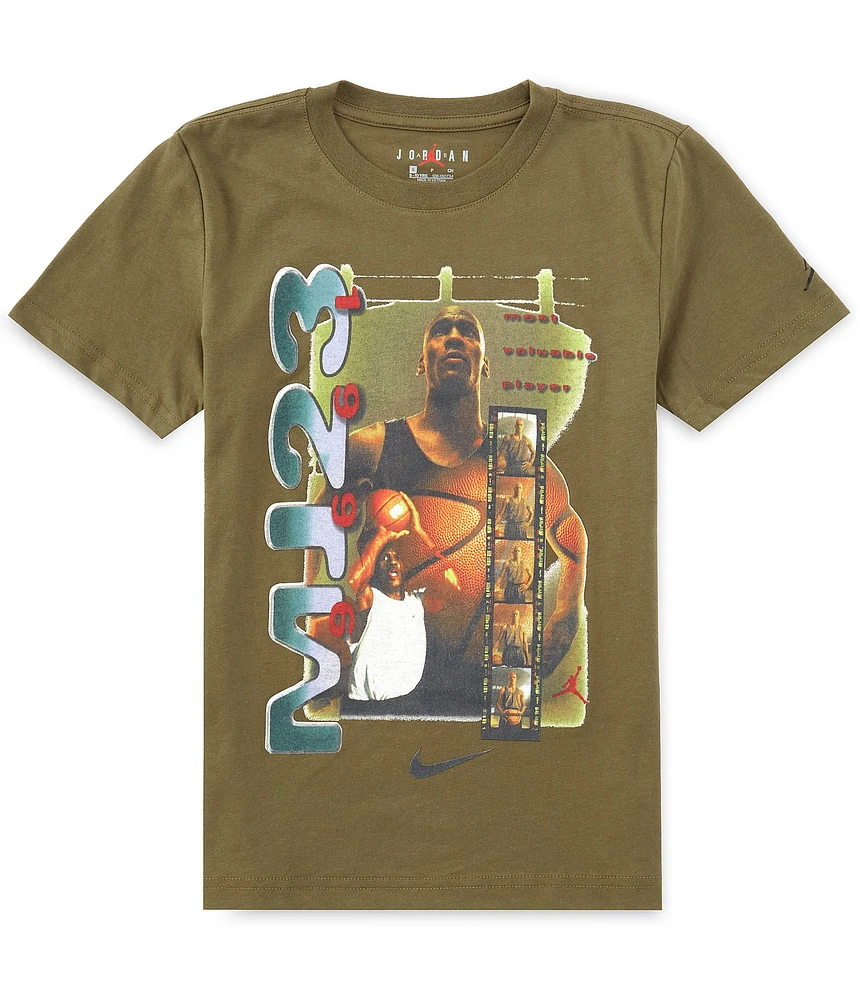 Jordan Big Boys Short Sleeve MJ23 Graphic T-Shirt