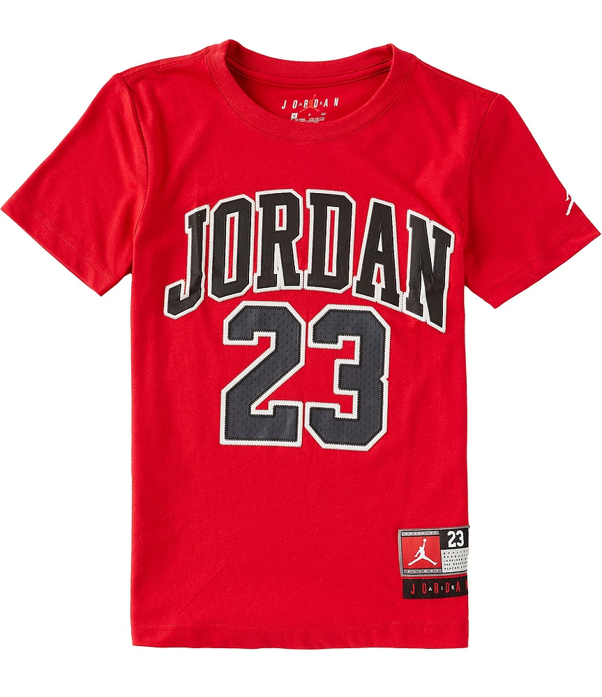 Jordan Big Boys Short Sleeve Practice Flight T-Shirt
