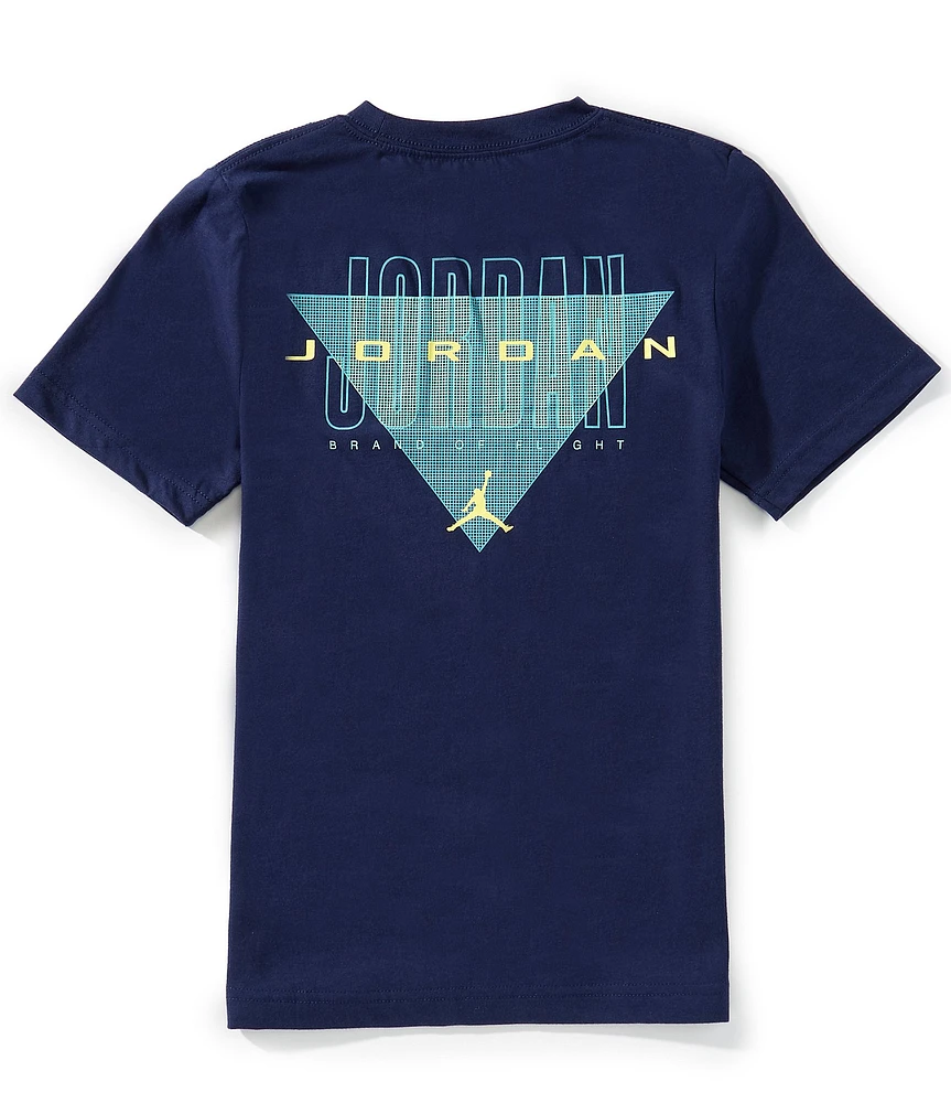Jordan Big Boys Short-Sleeve Triangle Offense T-Shirt