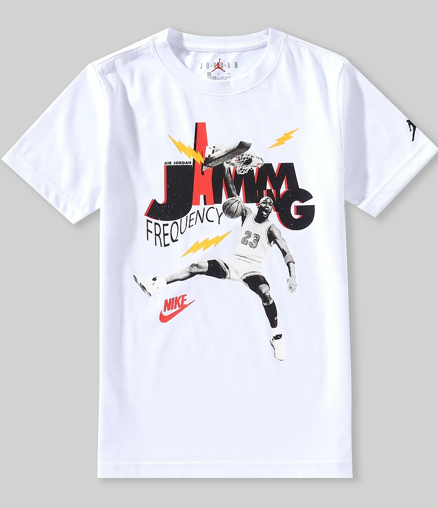 Jordan Big Boys Short Sleeve Michael Jordan Jamming T-Shirt