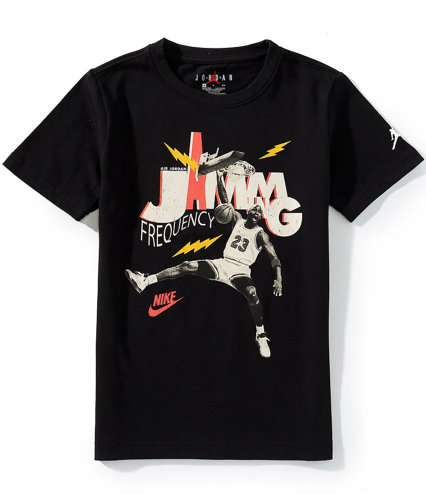 Jordan Big Boys Short Sleeve Michael Jordan Jamming T-Shirt