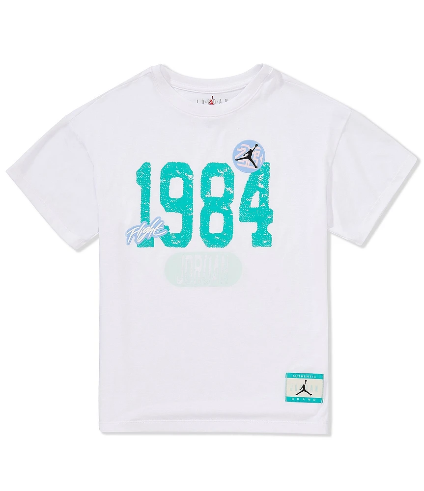 Jordan Big Girls Short Sleeve Training Camp 1984 T-Shirt