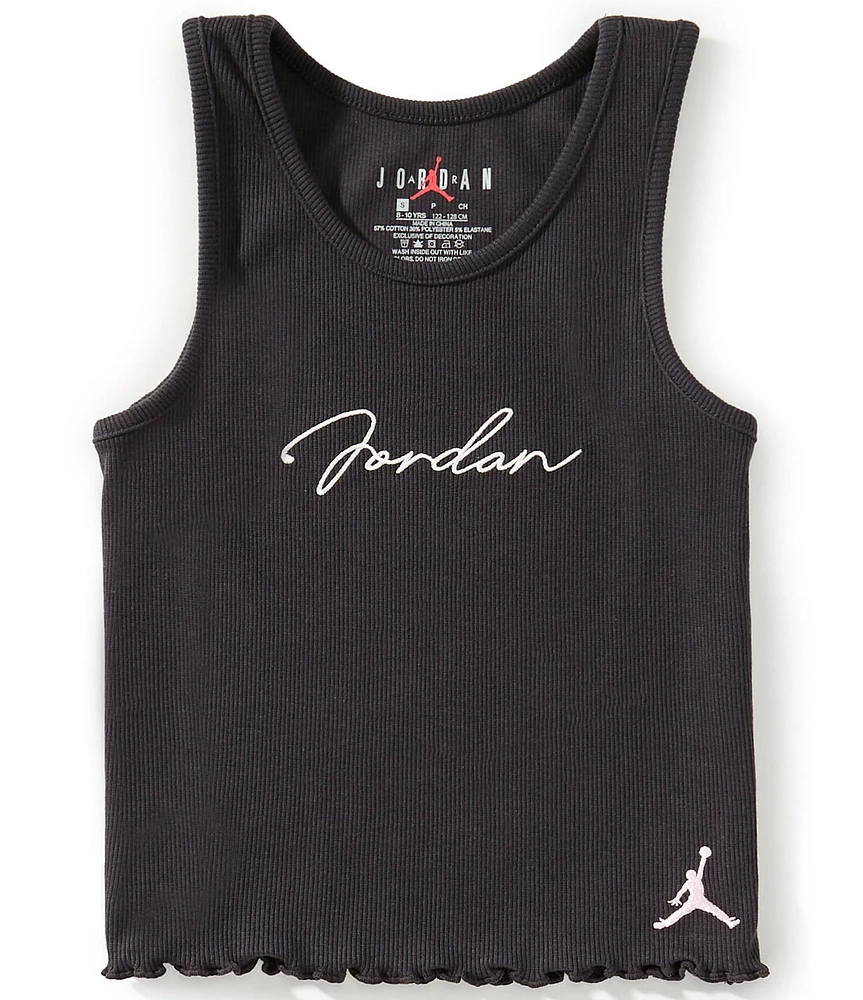 Jordan Big Girls Sleeveless Hidden In Plain Sight Tank Top