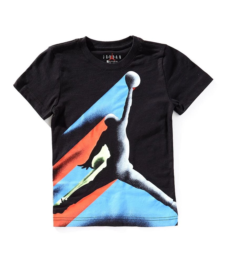 Jordan Little Boys Short Sleeve Fade Away 23 Graphic T-Shirt