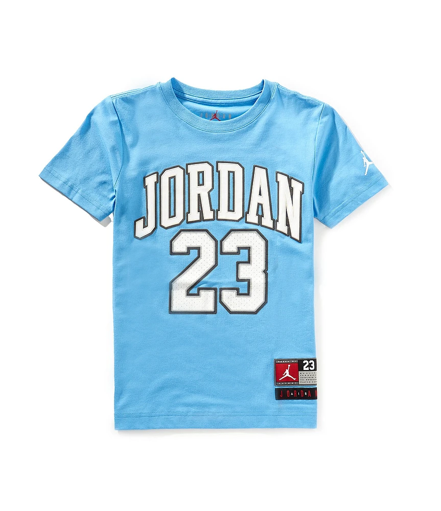 Jordan Little Boys Short Sleeve Jordan Practice Flight Jersey T-Shirt