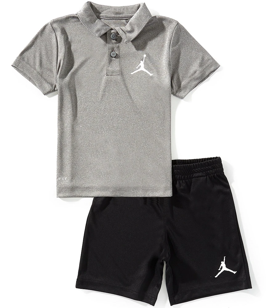 Jordan Little Boys Dir-FIT Polo and Shorts Set