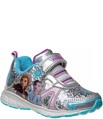 Josmo Girls' Disney Frozen II Light Up Sneakers (Infant)