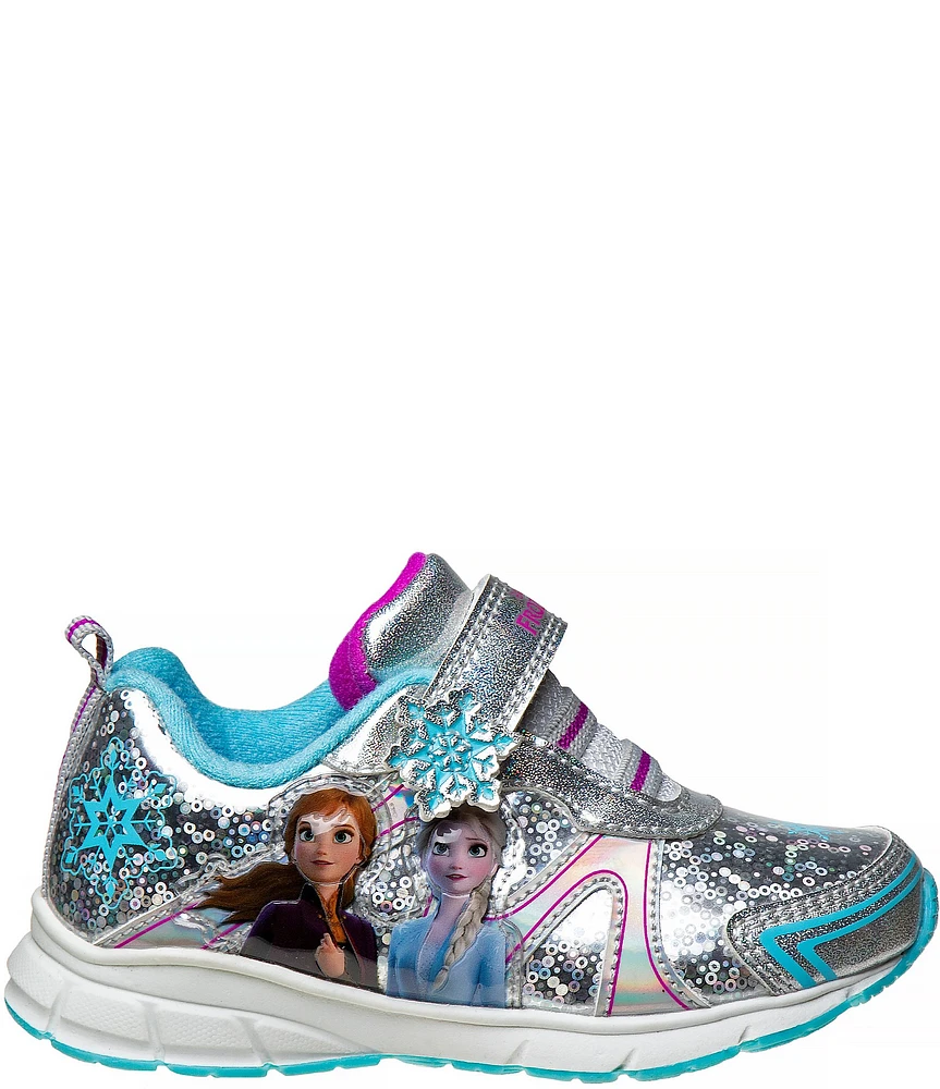 Josmo Girls' Disney Frozen II Light Up Sneakers (Toddler)