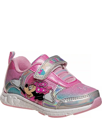 Josmo Girls' Disney Minnie Mouse Light Up Sneakers (Infant)