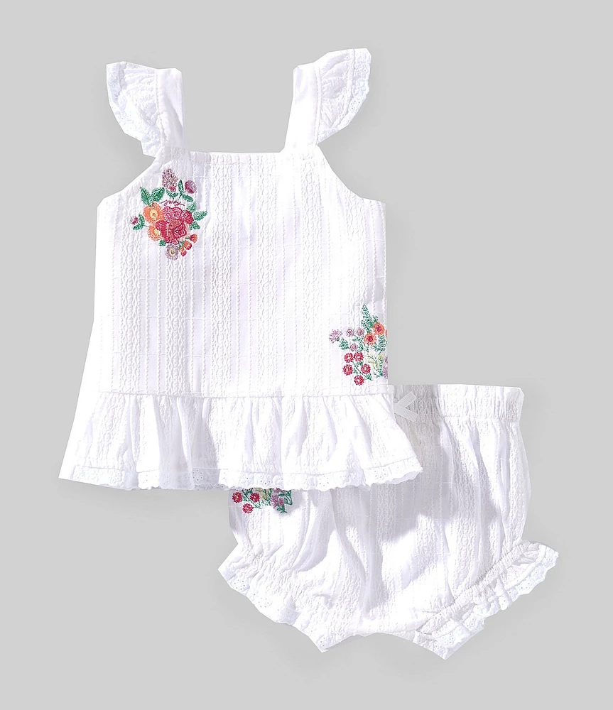 Juicy Couture Baby Girls Sleeveless Patterned Tank Top