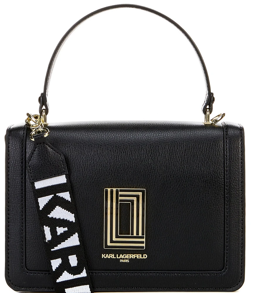 KARL LAGERFELD PARIS Simone Signature Strap Crossbody Bag