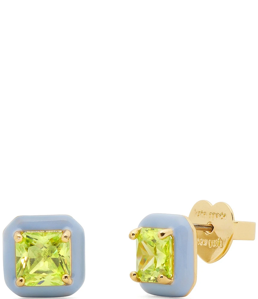 kate spade new york Brighten Up Puffy Rhinestone Stud Earrings