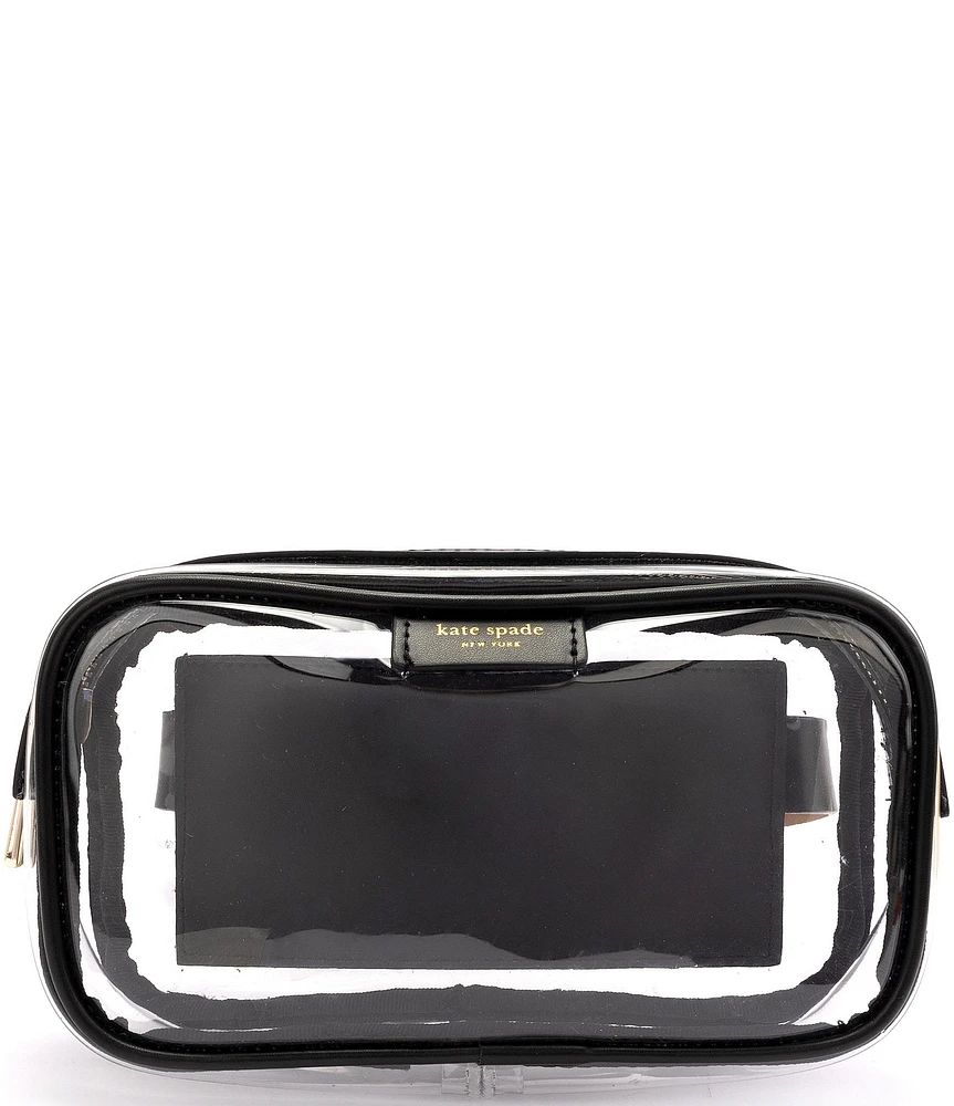 kate spade new york Clear Contrast Trim Belt Bag