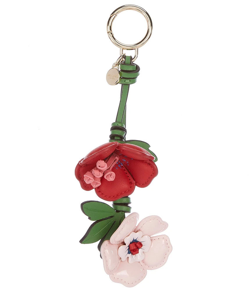kate spade new york In The Garden Patent Leather Key Chain