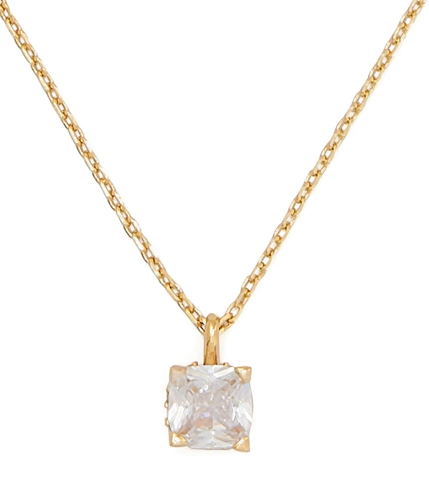 kate spade new york Little Luxuries Crystal Short Pendant Necklace