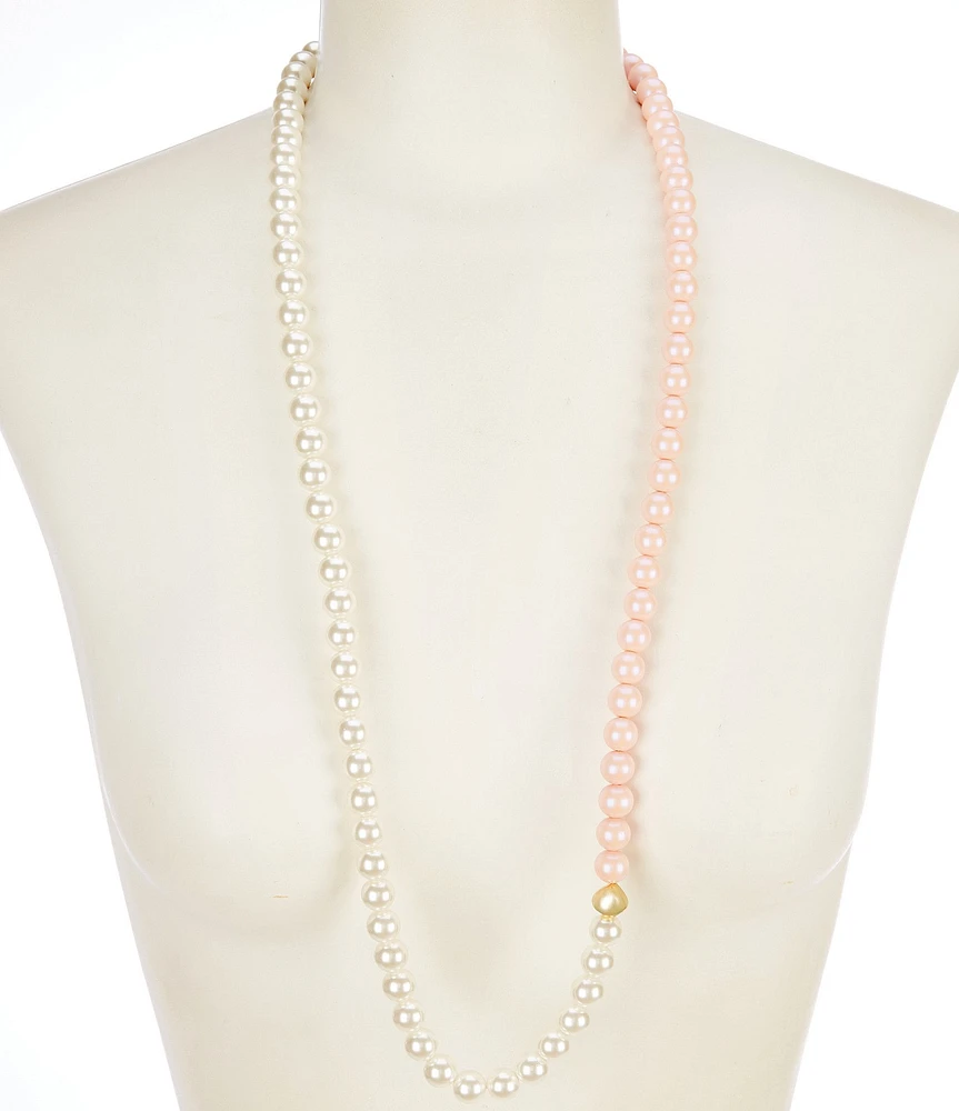 kate spade new york Pearlie Long Strand Necklace