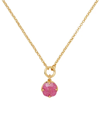 kate spade new york Pop Of Joy Flower Short Pendant Necklace