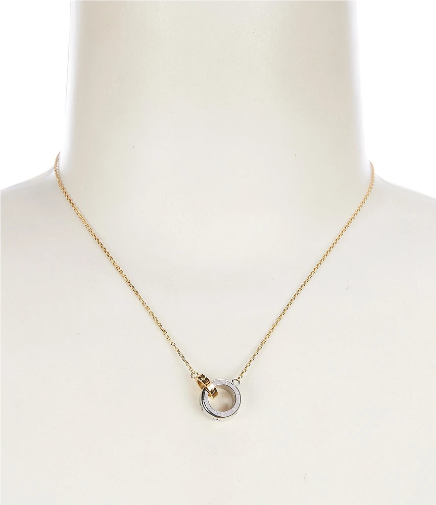 kate spade new york Set In Stone Short Pendant Necklace