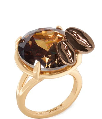 kate spade new york Shaken & Brewed Novelty Statement Cocktail Ring