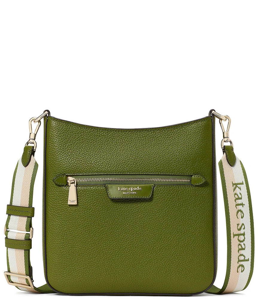 kate spade new york Striped Strap Hudson Messenger Crossbody Bag