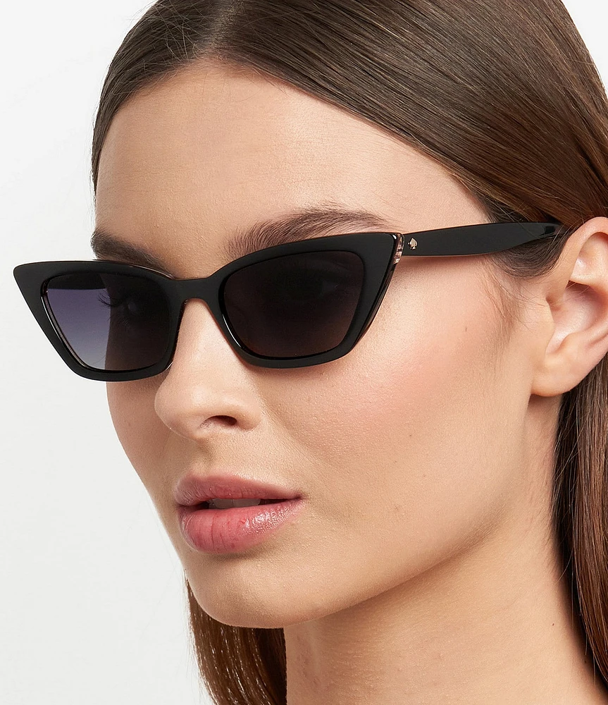 kate spade new york Women's Genell 52mm Cat Eye Sunglasses