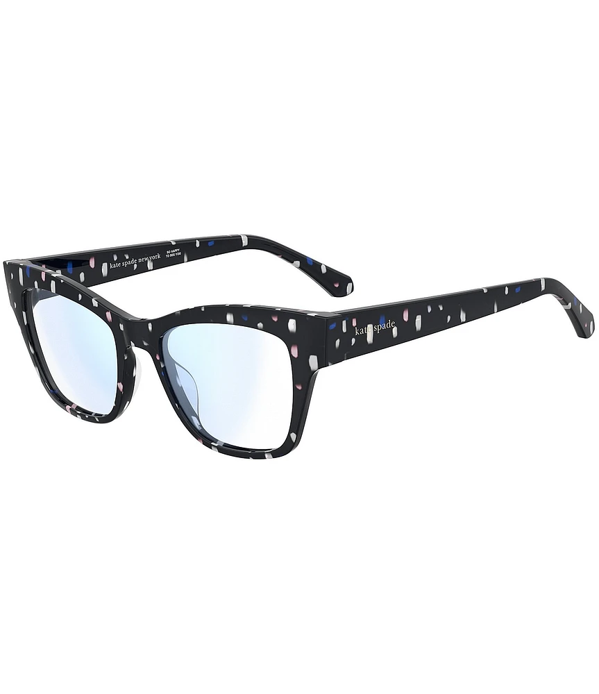 kate spade new york Women's Myno 50mm Mutli Cat Eye Reader Glasses