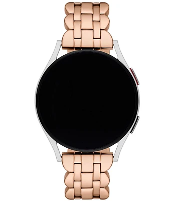 kate spade new york Women's Rose Gold Stainless Steel 42/44mm Band for Apple Watch®
