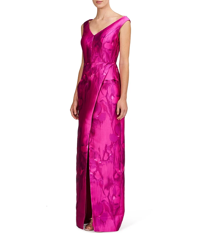 kay unger mesh dress Kay Unger