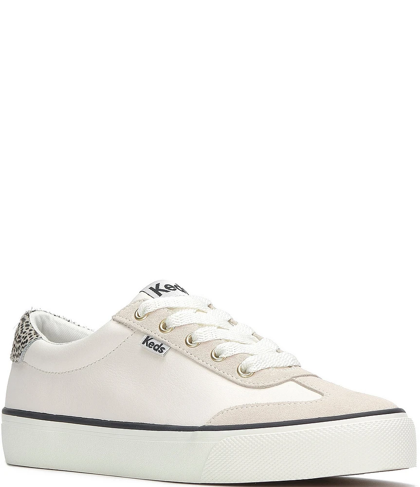Keds Jump Kick T-Toe Leather Sneakers