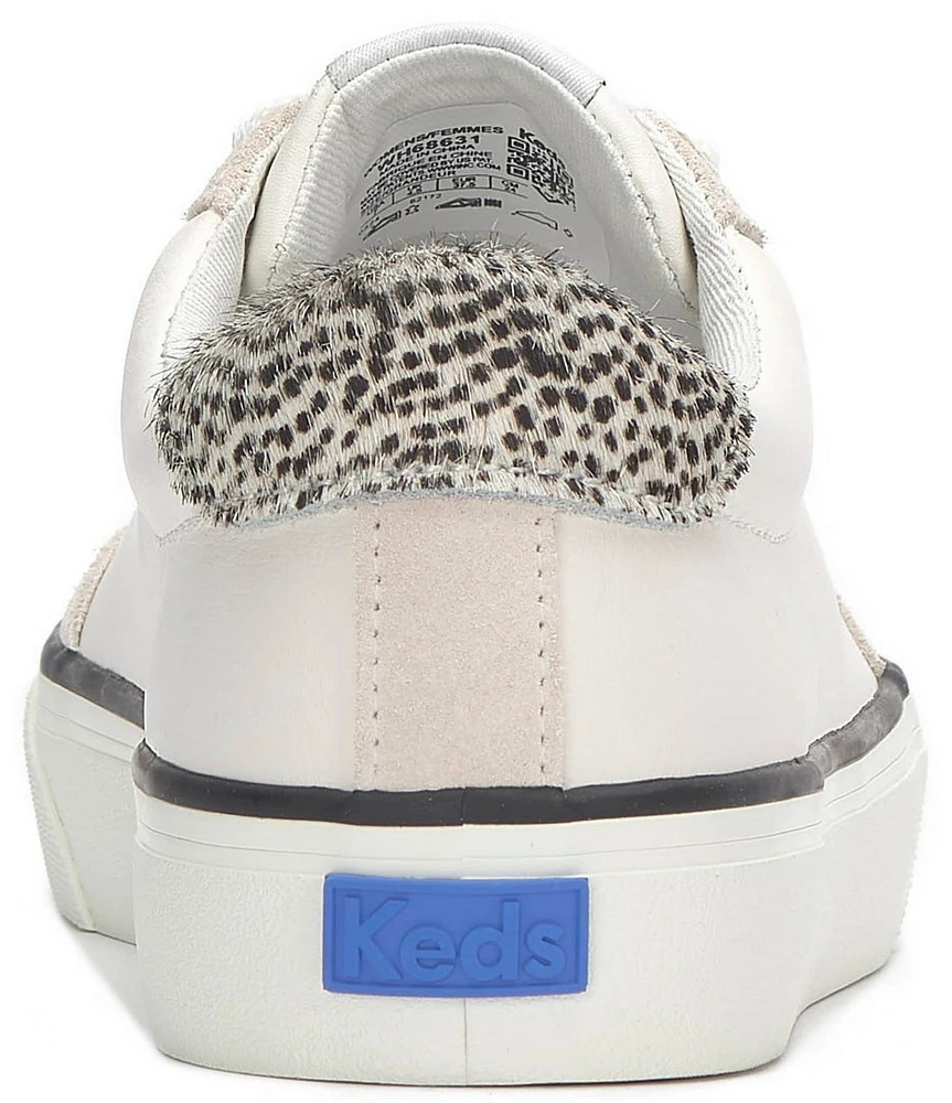 Keds Jump Kick T-Toe Leather Sneakers