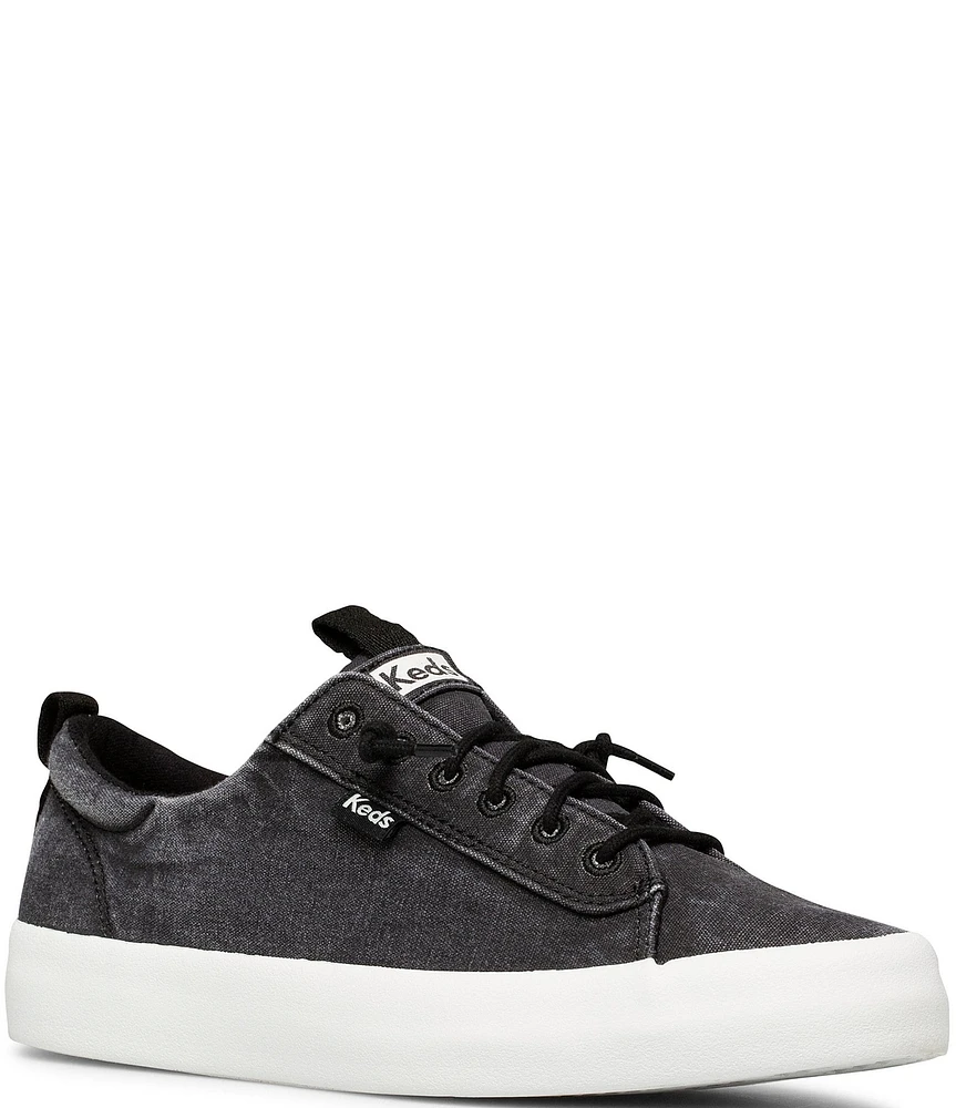 Keds Kickback Canvas Laced Slip-On Sneakers