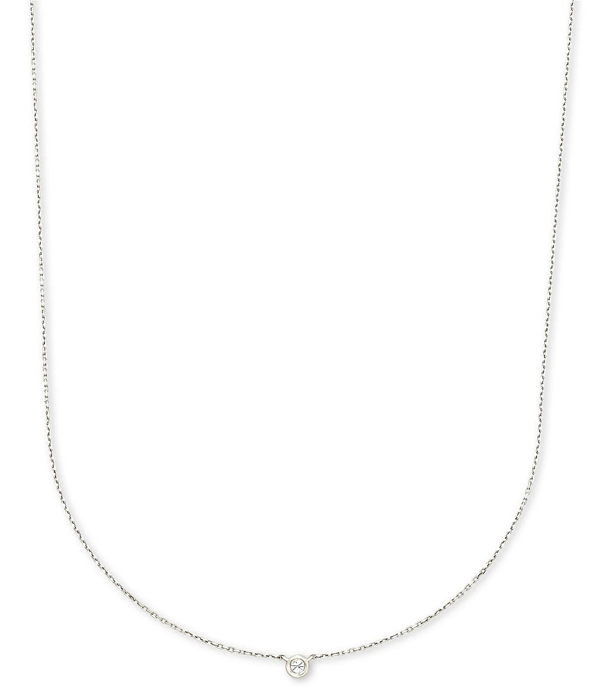 Kendra Scott Audrey 14k White Gold Pendant Necklace