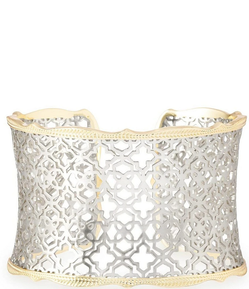 Kendra Scott Candice Statement Cuff Bracelet In Filigree