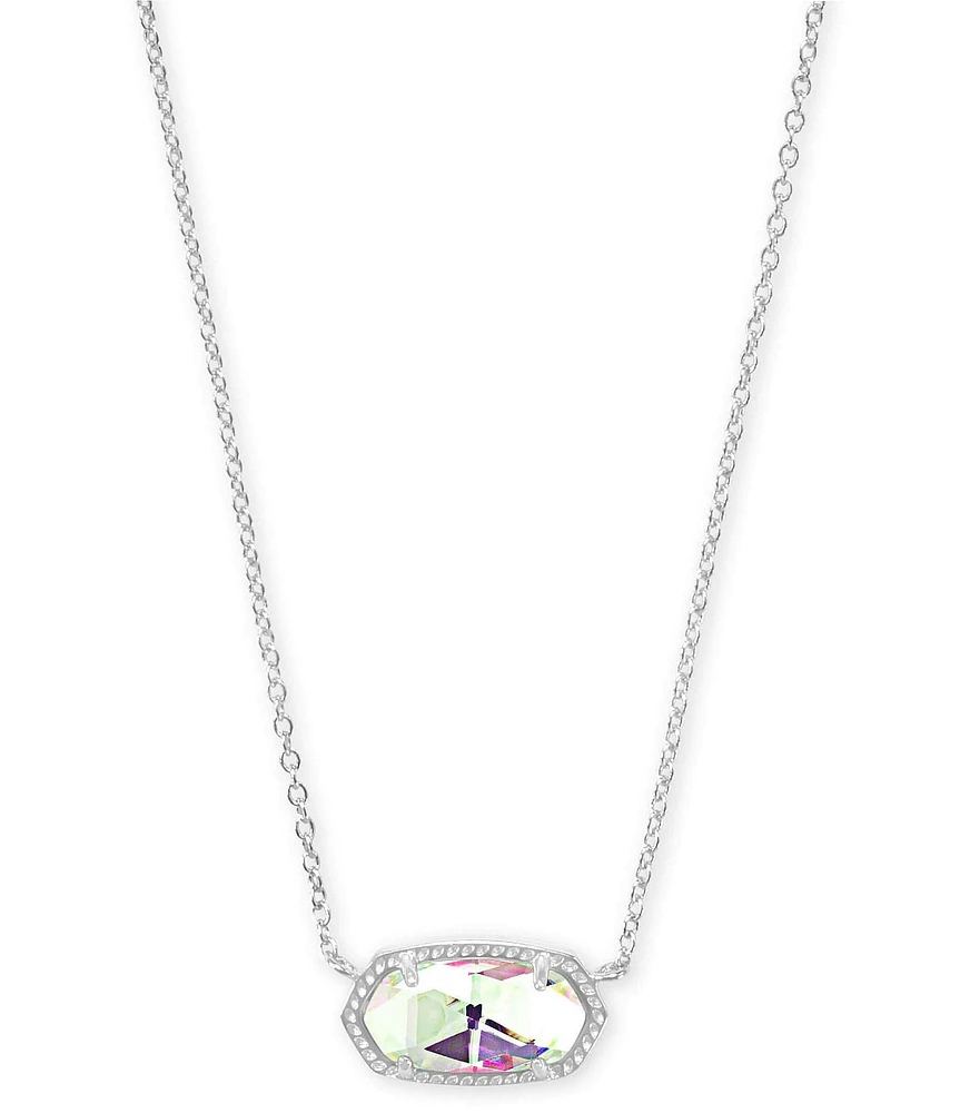 Kendra Scott Elisa Dichroic Glass Pendant Necklace