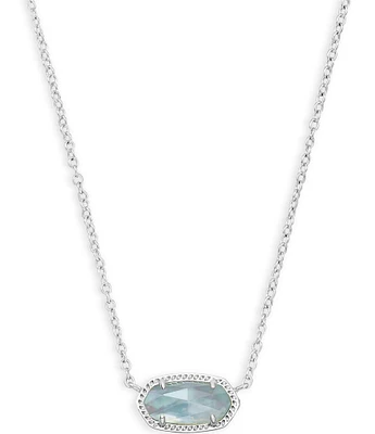 Kendra Scott Elisa Silver Pendant Necklace