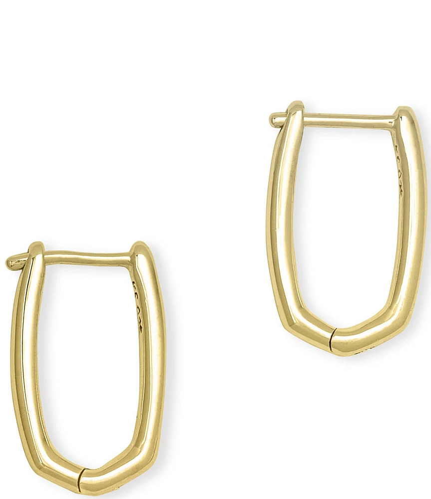 Kendra Scott Ellen 18k Vermeil Huggie Hoop Earrings