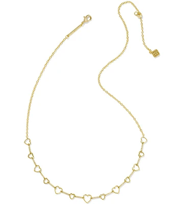 Kendra Scott Haisley Heart Collar Necklace