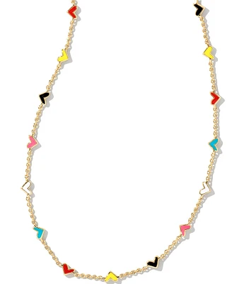 Kendra Scott Haven Gold Heart Collar Necklace
