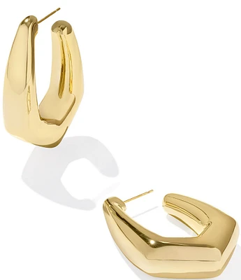 Kendra Scott Kaia Sculpted Hoop Earrings