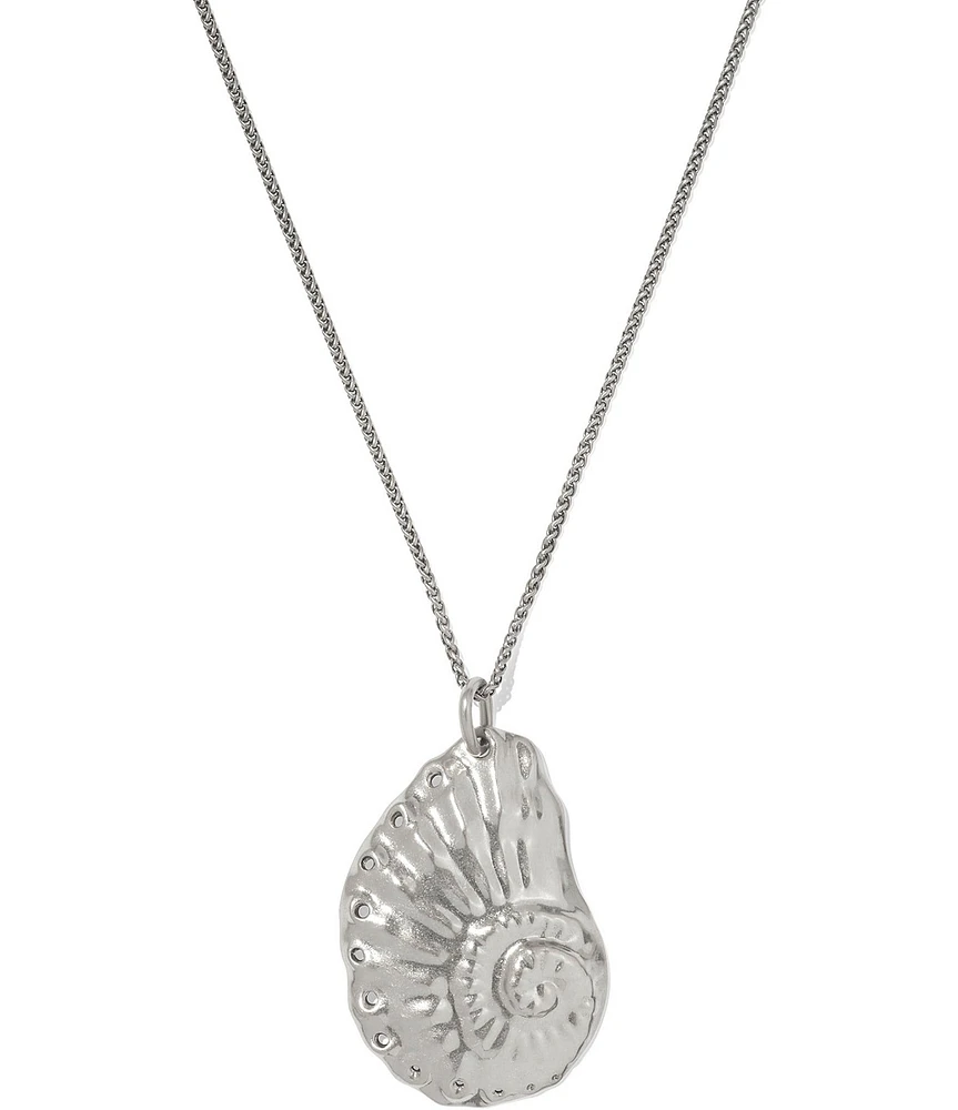 Kendra Scott Marina Sea Shell Sculptural Long Pendant Necklace