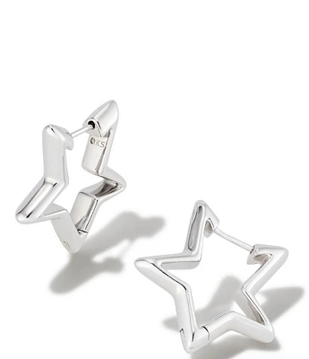 Kendra Scott Star Huggie Hoop Earrings